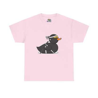 Unisex Heavy Cotton Tee (Ninja Duck)