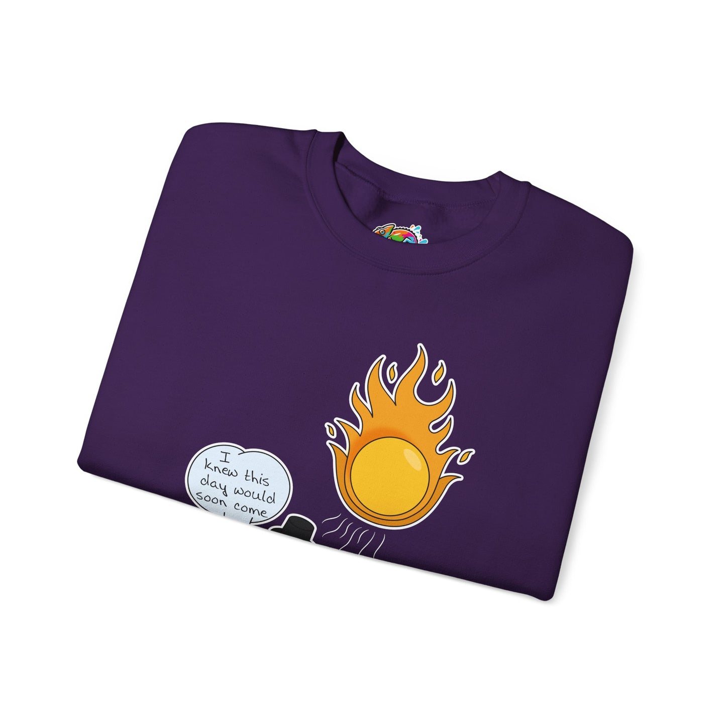 Unisex Heavy Blend™ Crewneck Sweatshirt (Melting Snowman)