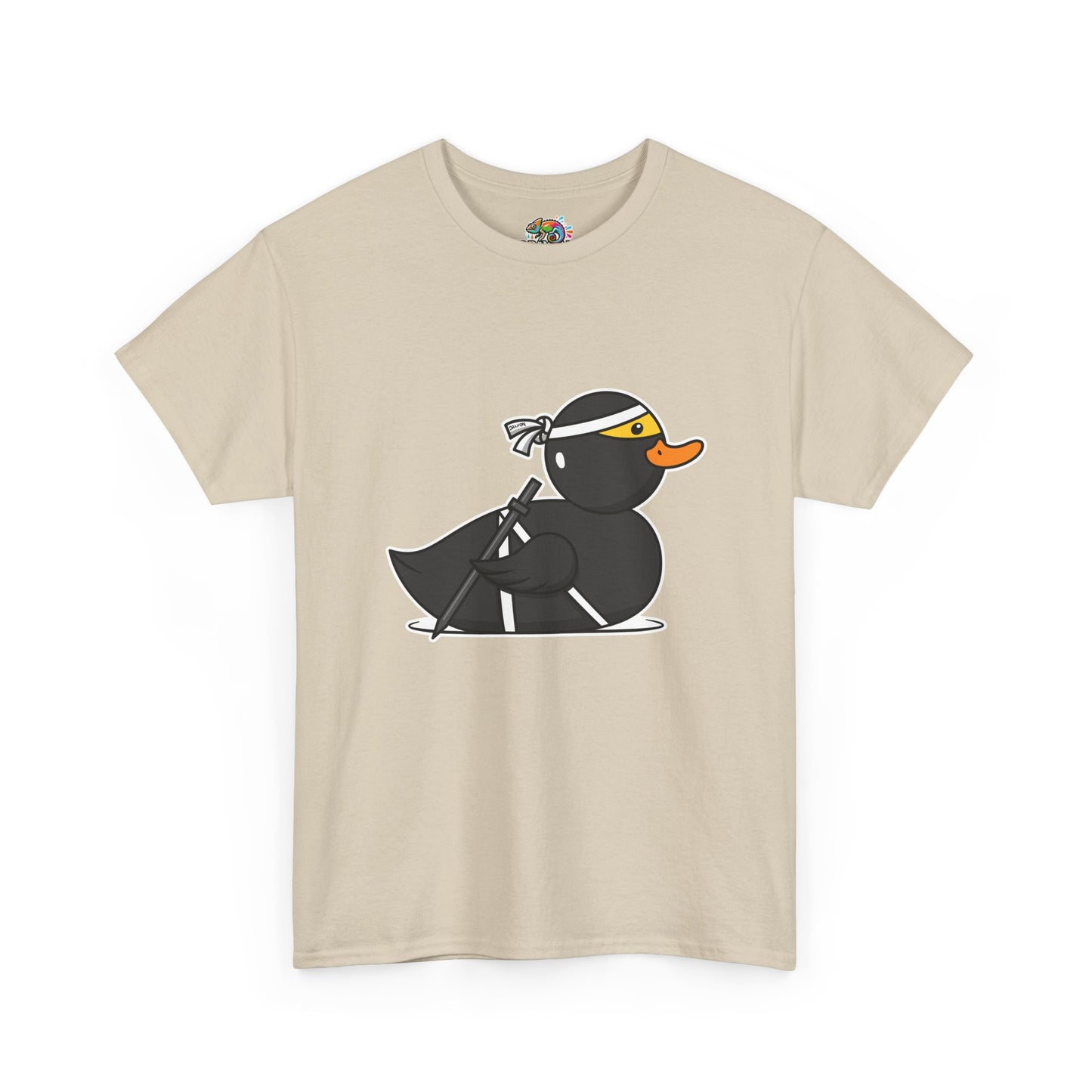Unisex Heavy Cotton Tee (Ninja Duck)