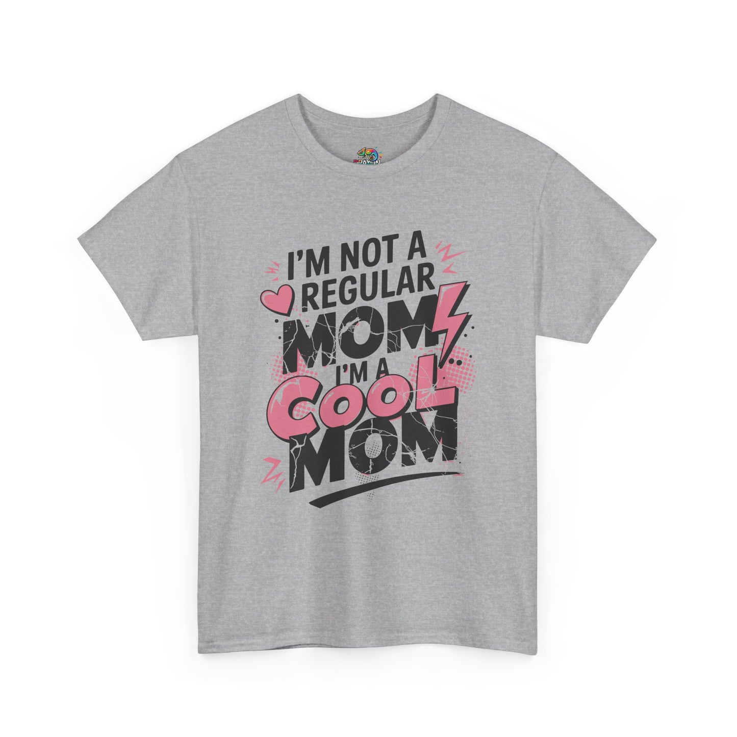 Unisex Heavy Cotton Tee (I'm Not a Regular Mom, I'm a Cool Mom)