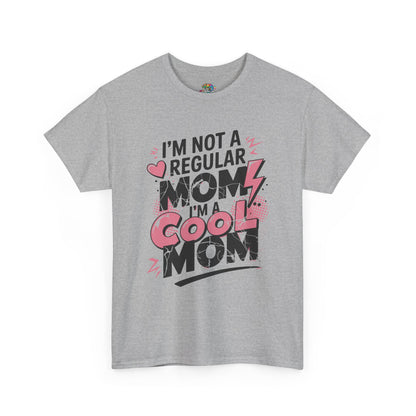 Unisex Heavy Cotton Tee (I'm Not a Regular Mom, I'm a Cool Mom)