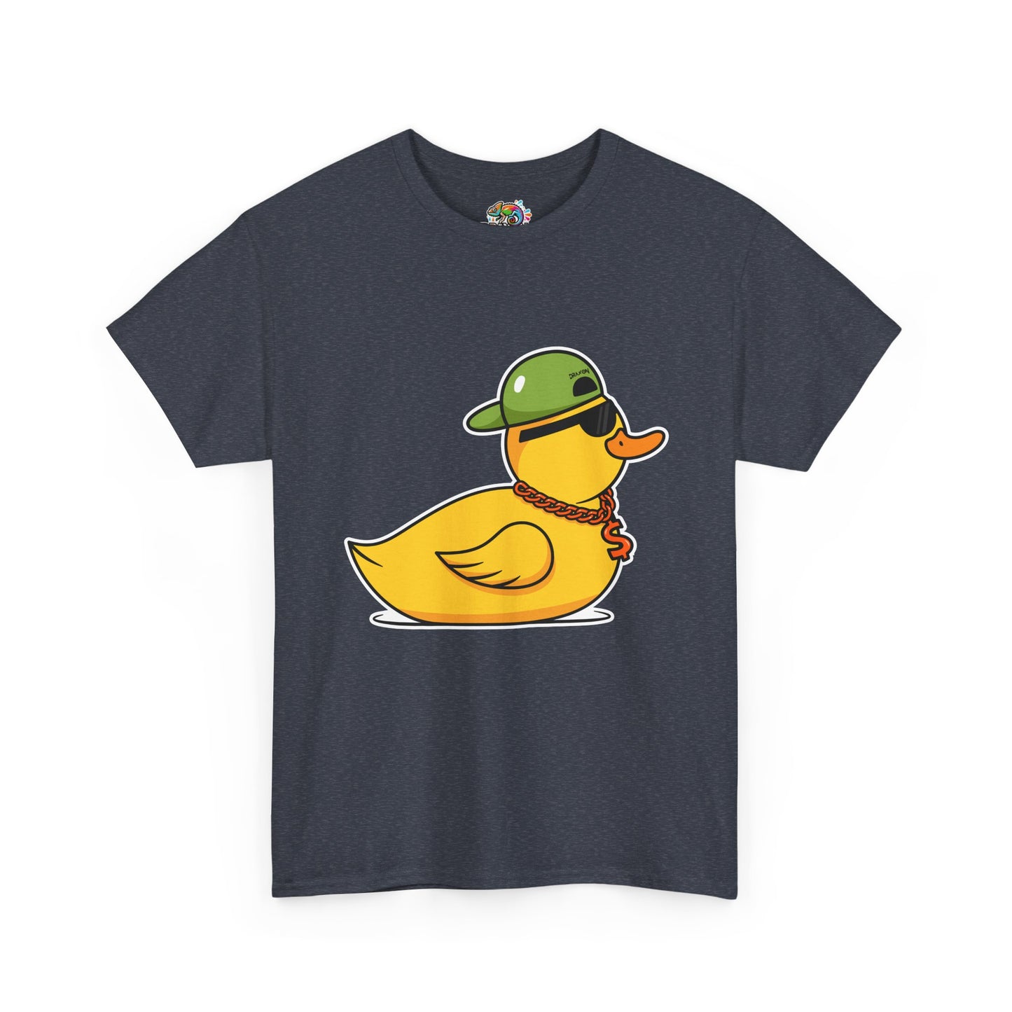 Unisex Heavy Cotton Tee (Gangster Duck)