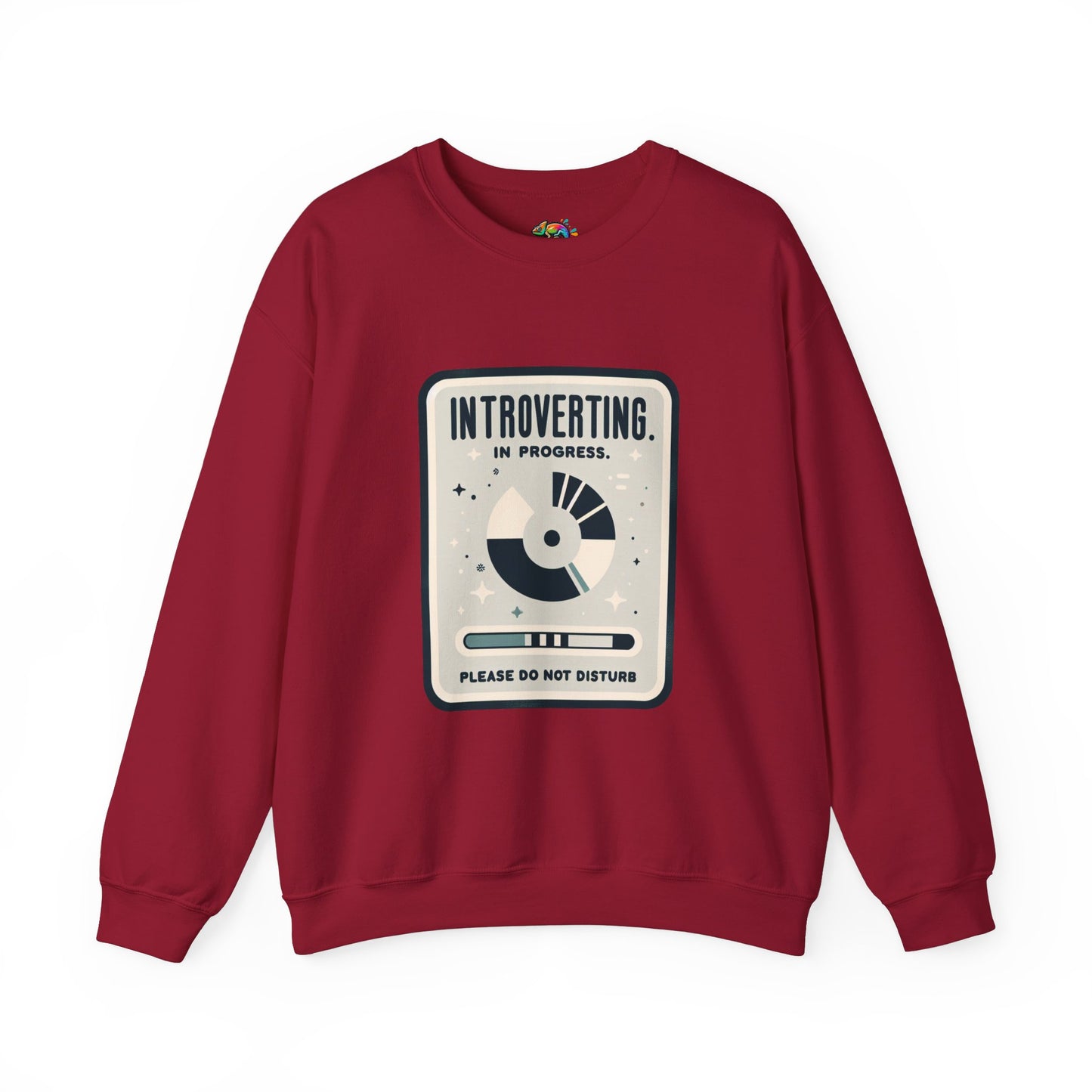 Unisex Heavy Blend™ Crewneck Sweatshirt (Introverting in Progress)