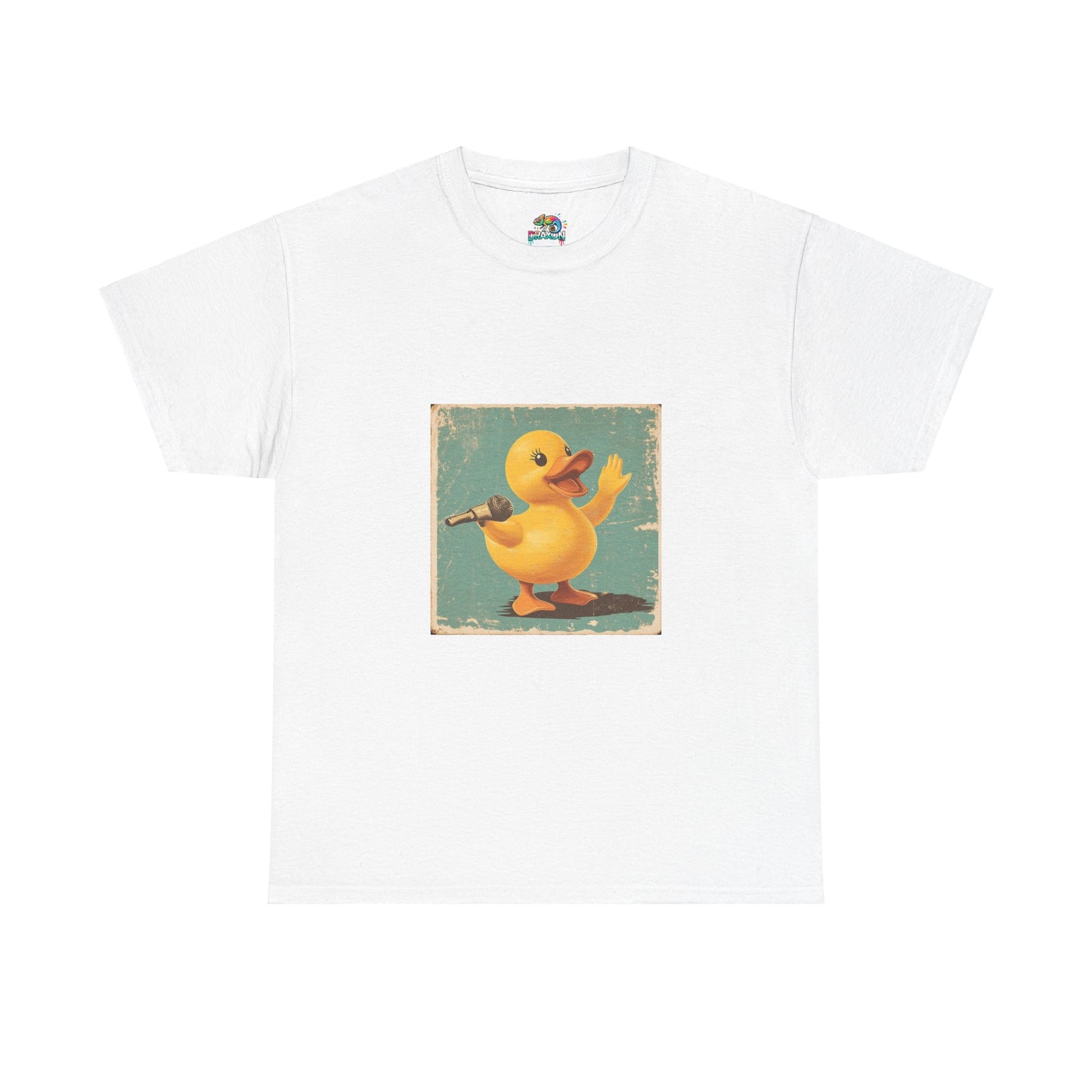 Unisex Heavy Cotton Tee (Karaoke Duck)