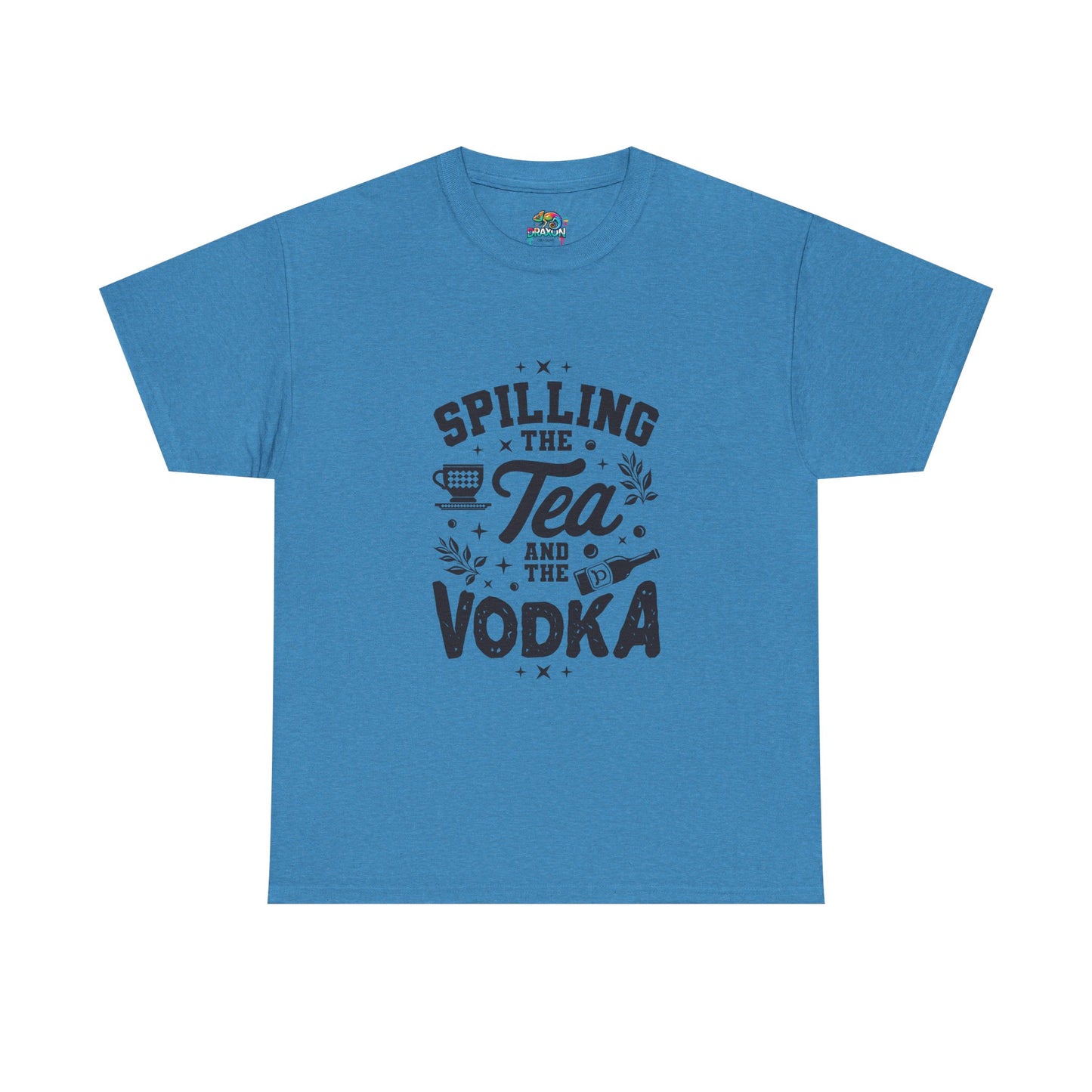 Unisex Heavy Cotton Tee (Spill Tea & Vodka)