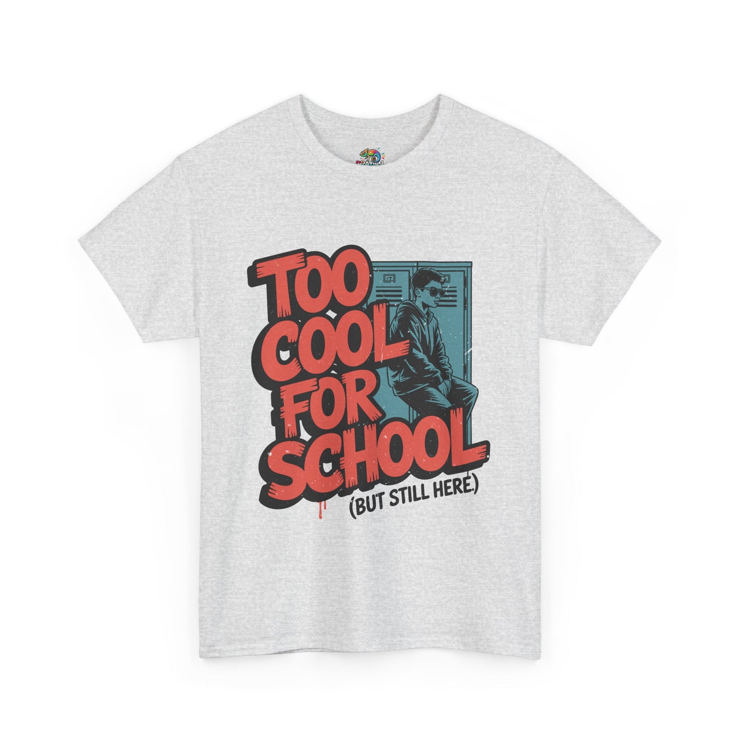 Unisex Heavy Cotton Tee (Too Cool For School)