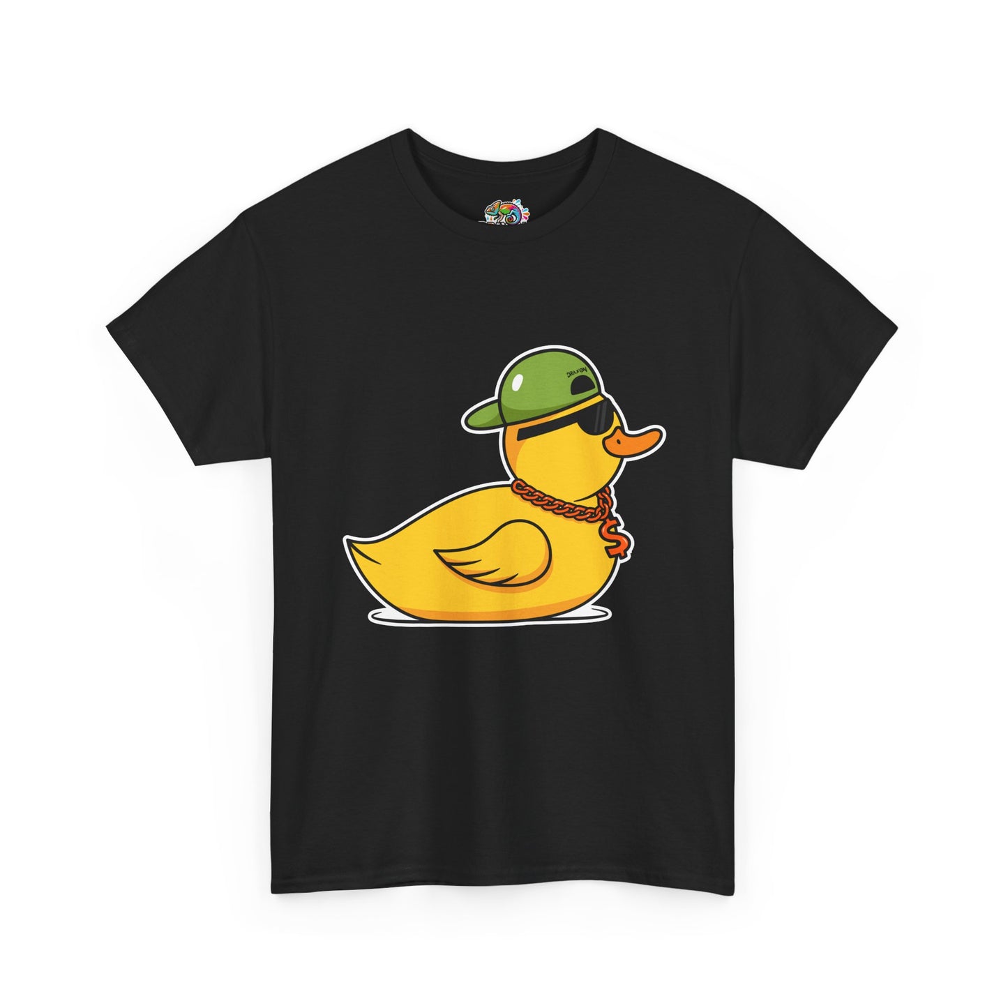 Unisex Heavy Cotton Tee (Gangster Duck)