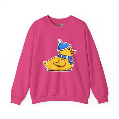 Unisex Heavy Blend™ Crewneck Sweatshirt (Chilly Duck)