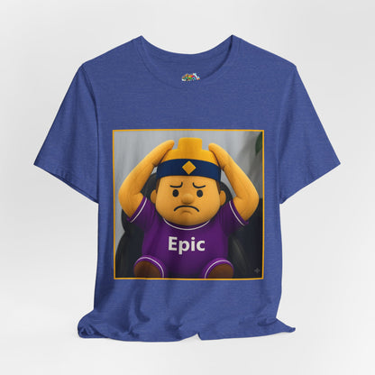 Epic Tee - Casual Unisex Jersey Short Sleeve Shirt with Playful Design (CLASH)