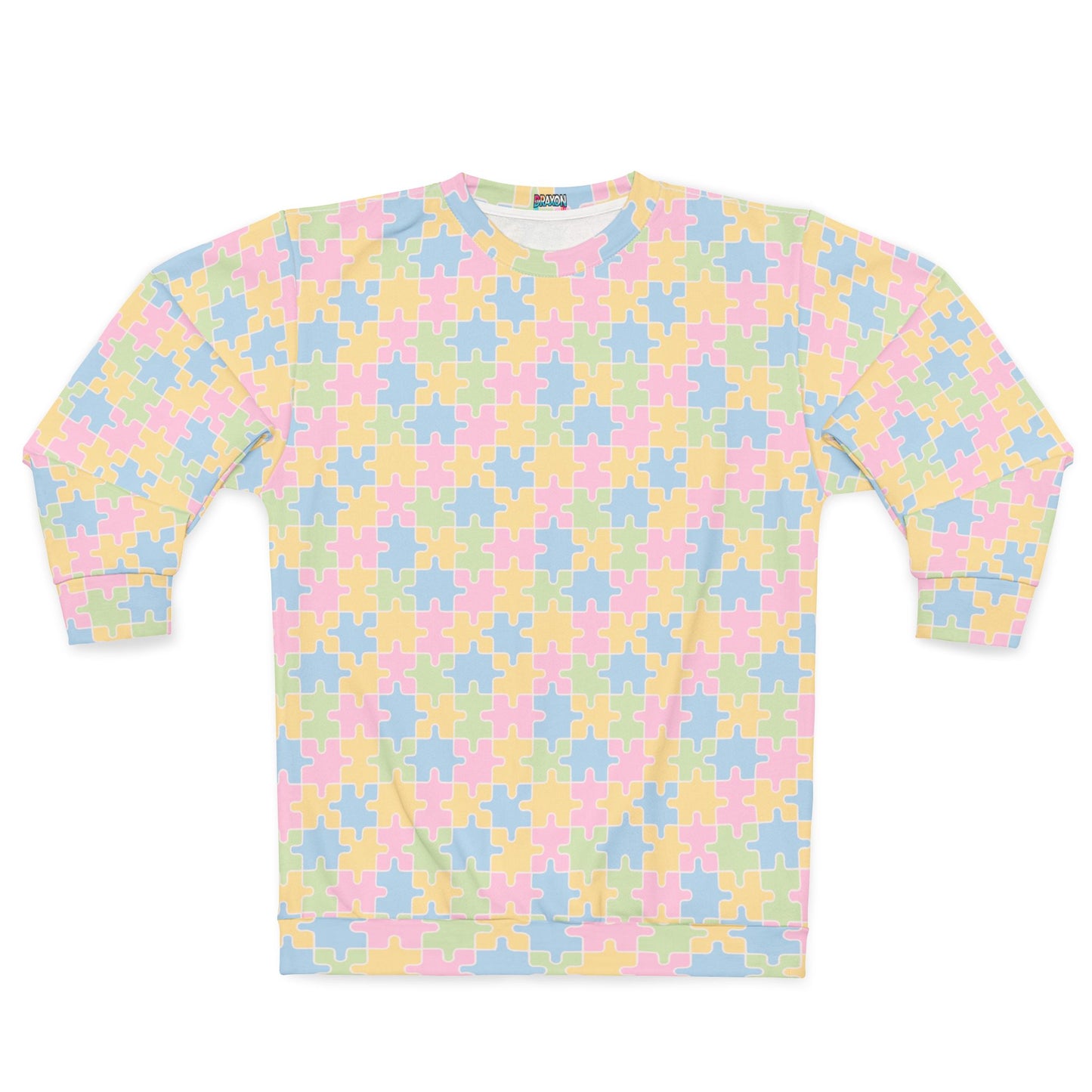 Unisex Sweatshirt (Pastel Puzzle)