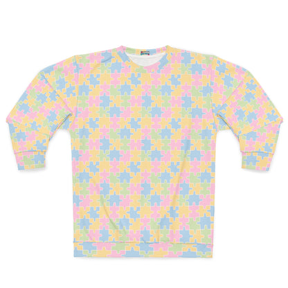 Unisex Sweatshirt (Pastel Puzzle)