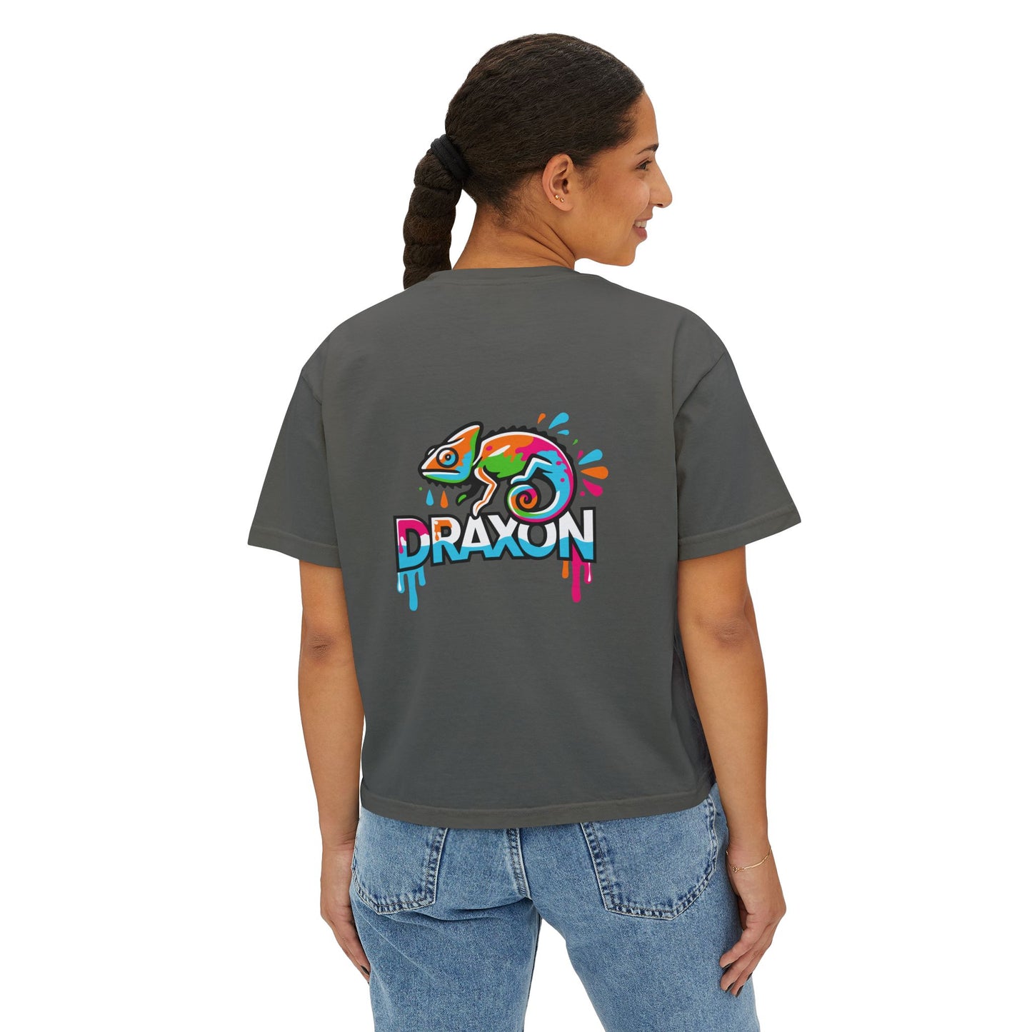 Women's Boxy Tee (DC Logo)