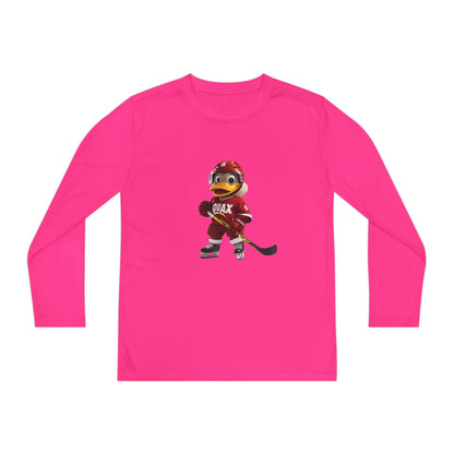 Youth Long Sleeve Competitor Tee (Hockey Quax)