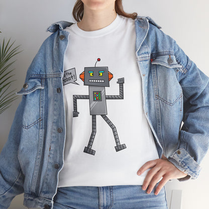 Unisex Heavy Cotton Tee (Do the Robot)