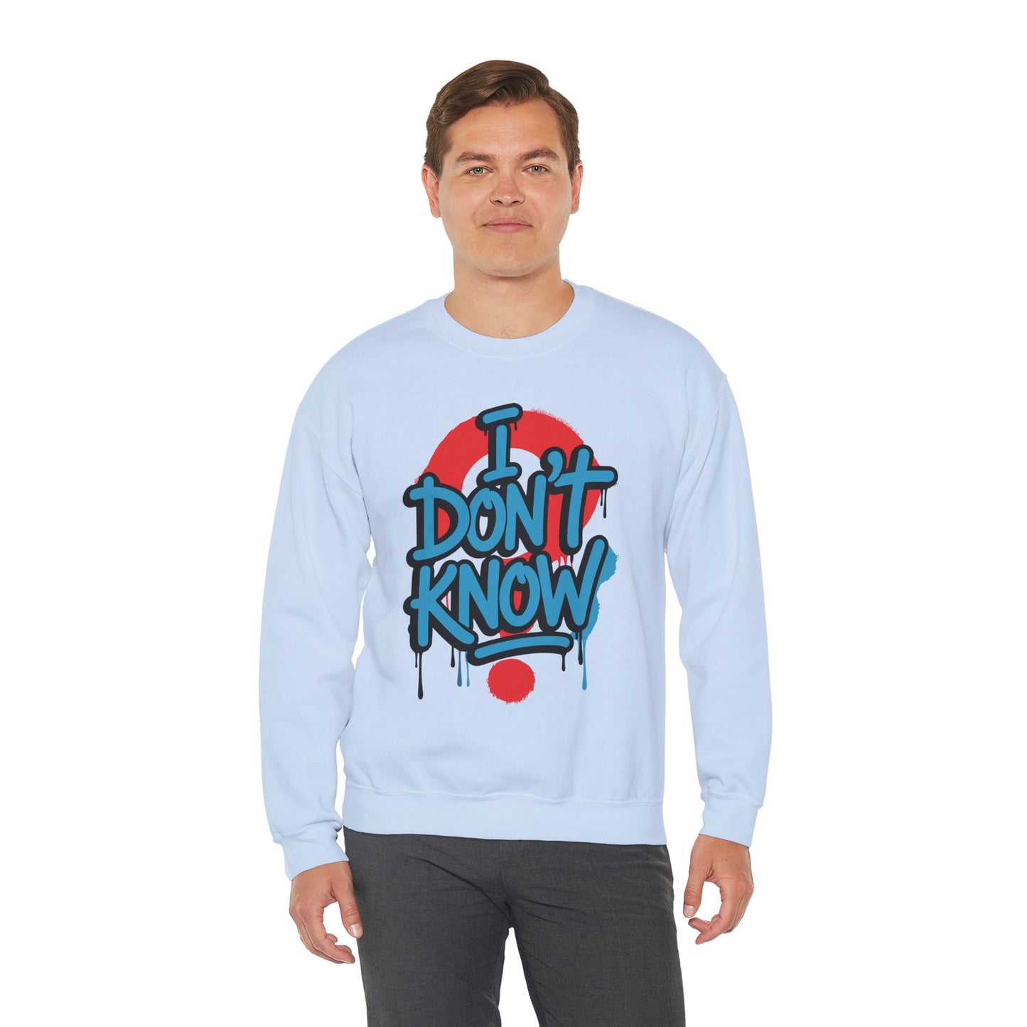 Unisex Heavy Blend Crewneck Sweatshirt (I don't know)