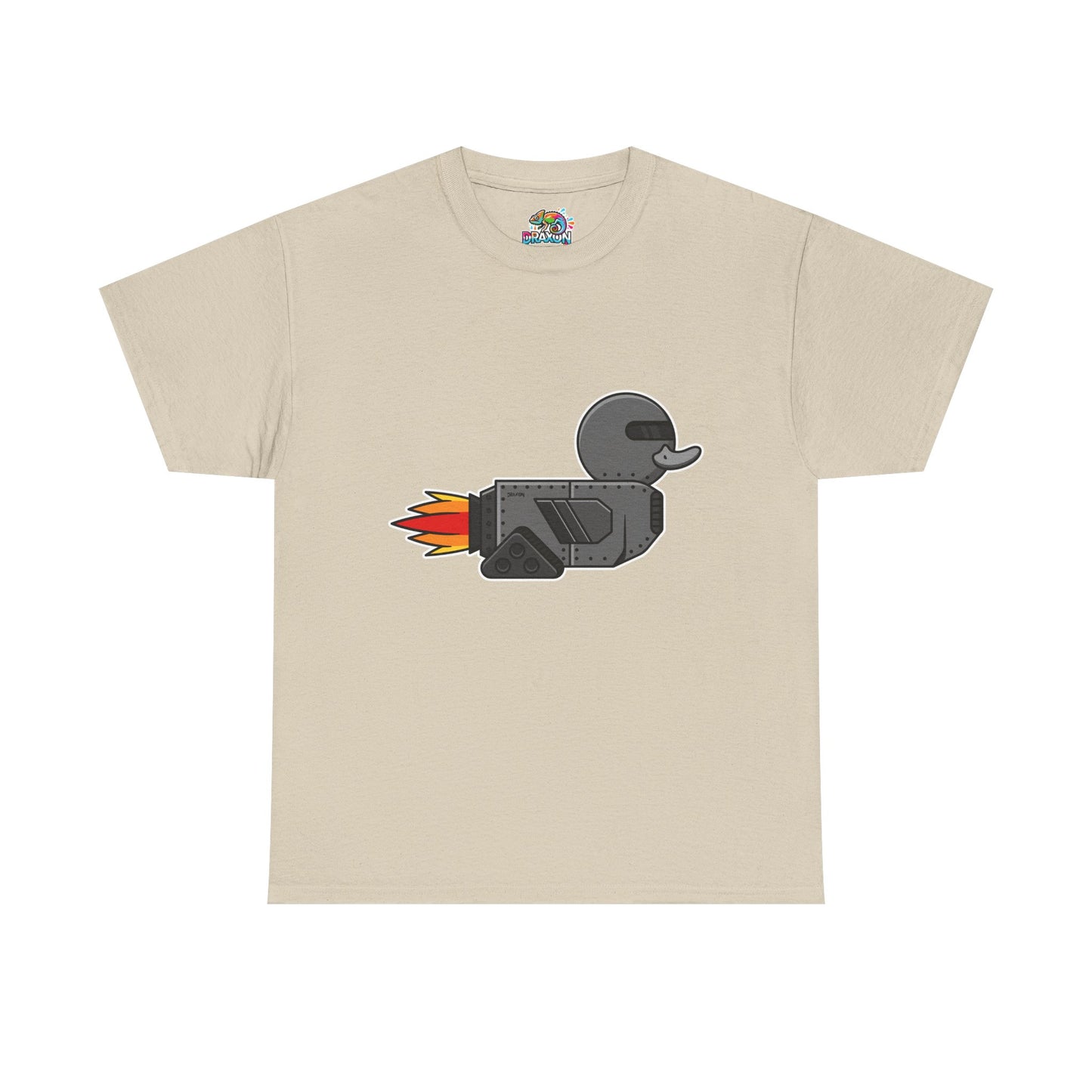 Unisex Heavy Cotton Tee (Robot Duck)