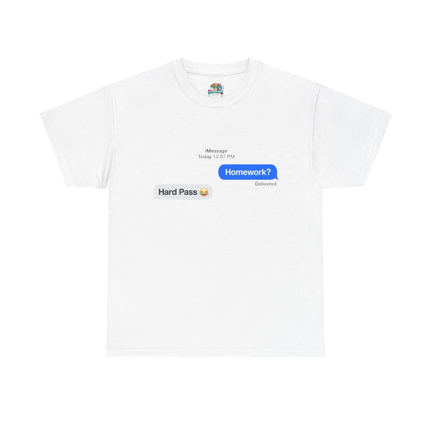 Unisex Heavy Cotton Tee (Homework? Hard Pass)