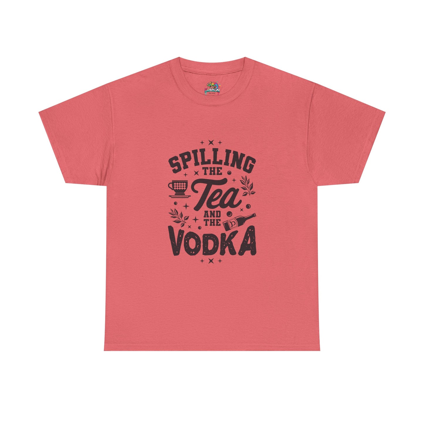 Unisex Heavy Cotton Tee (Spill Tea & Vodka)