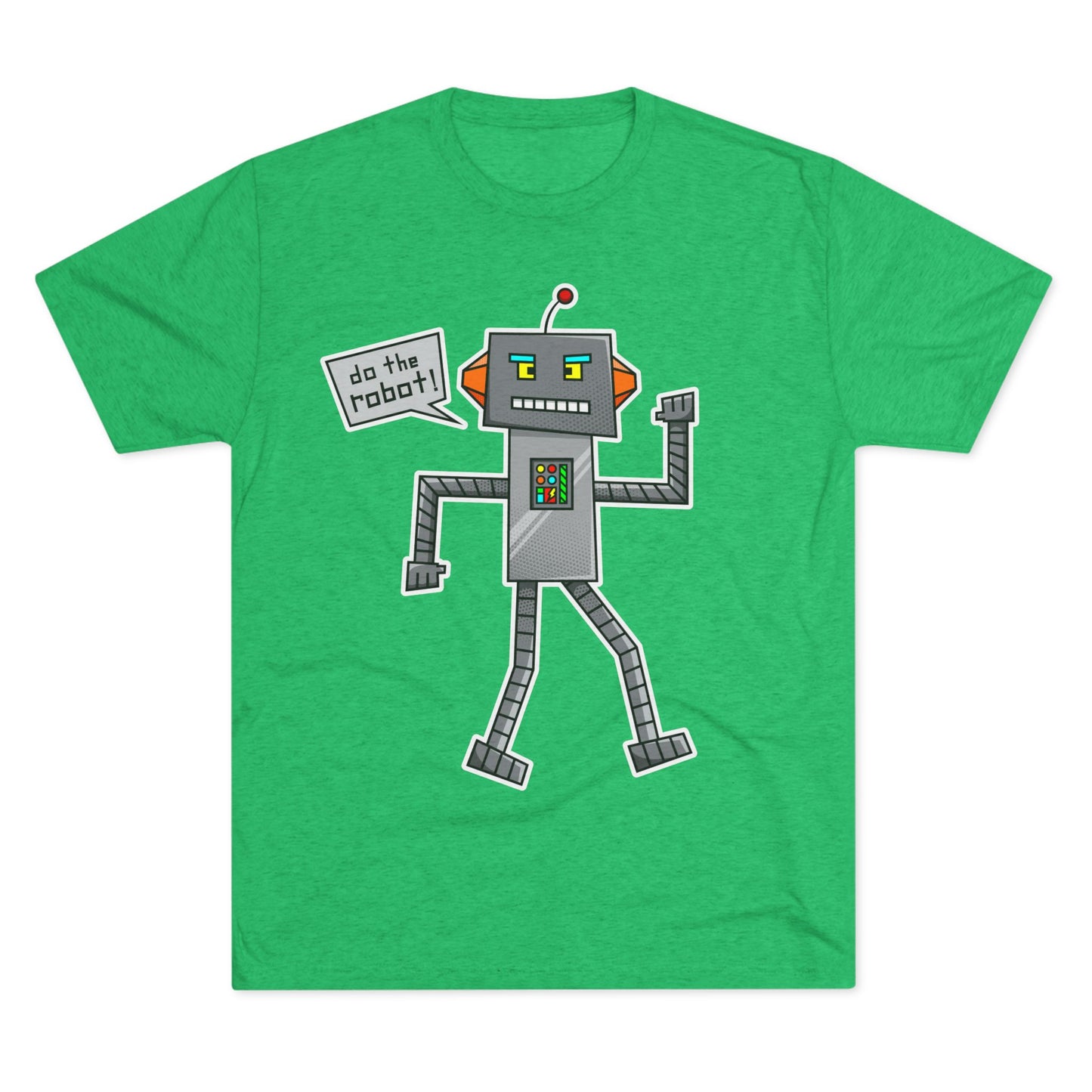 Unisex Tri-Blend Crew Tee (Do the Robot)