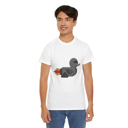 Unisex Heavy Cotton Tee (Robot Duck)