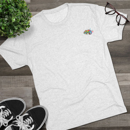 Unisex Tri-Blend Crew Neck (DC Logo)