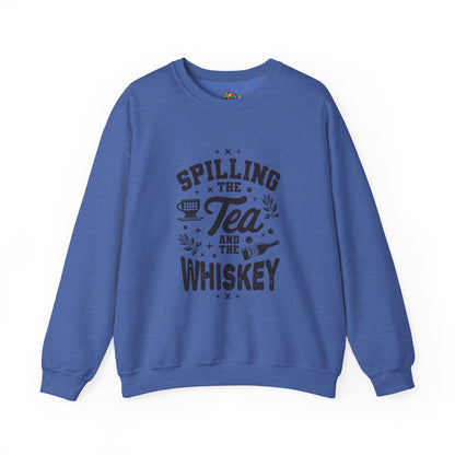 Unisex Heavy Blend™ Crewneck Sweatshirt (Spill Tea & Whiskey)