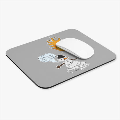 Mouse Pad (Melting Snowman)