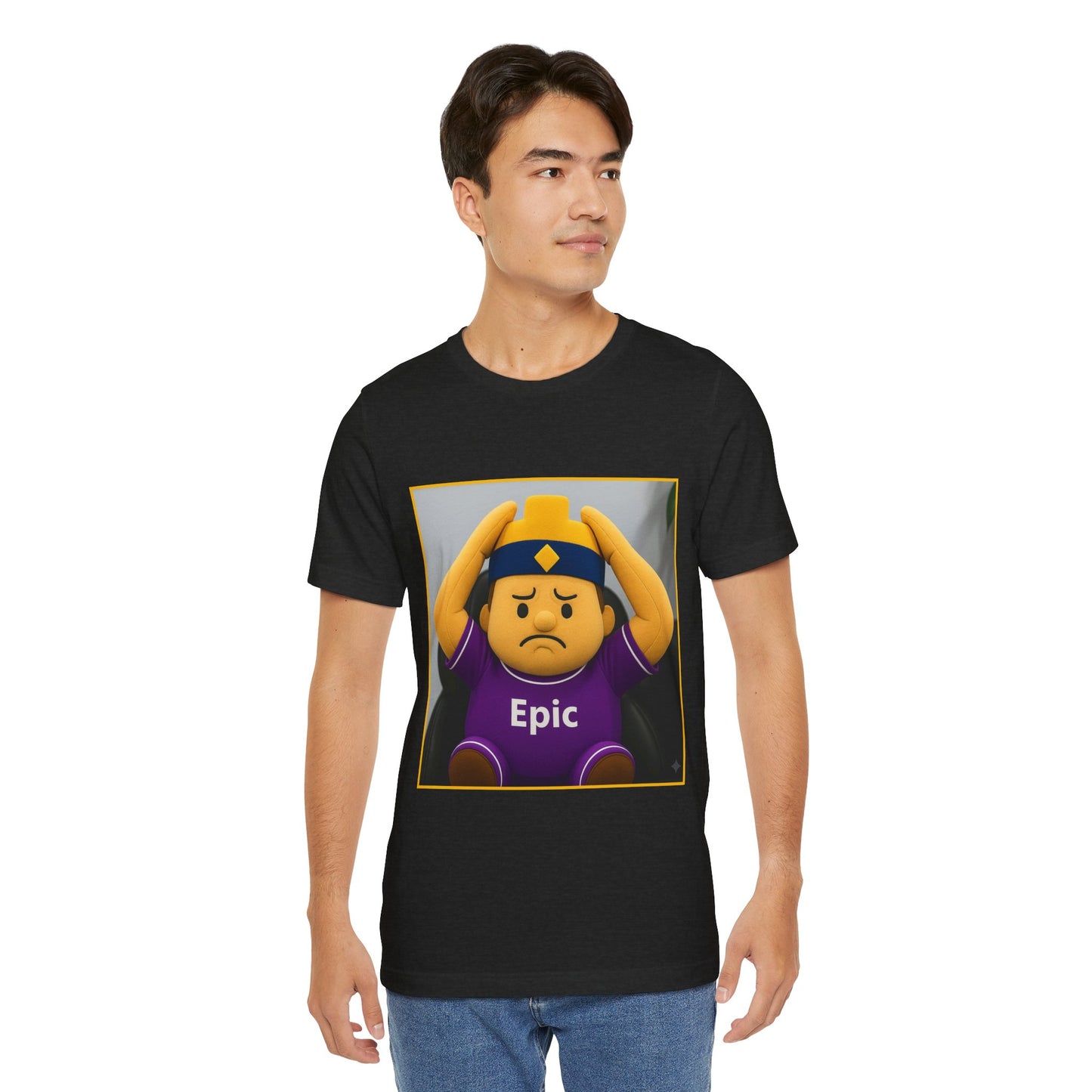 Epic Tee - Casual Unisex Jersey Short Sleeve Shirt with Playful Design (CLASH)