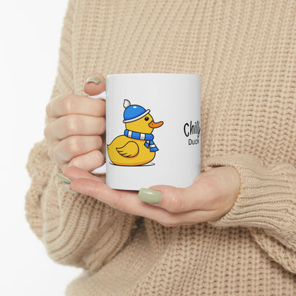 Ceramic Mug — 11 & 15oz (Chilly Duck)