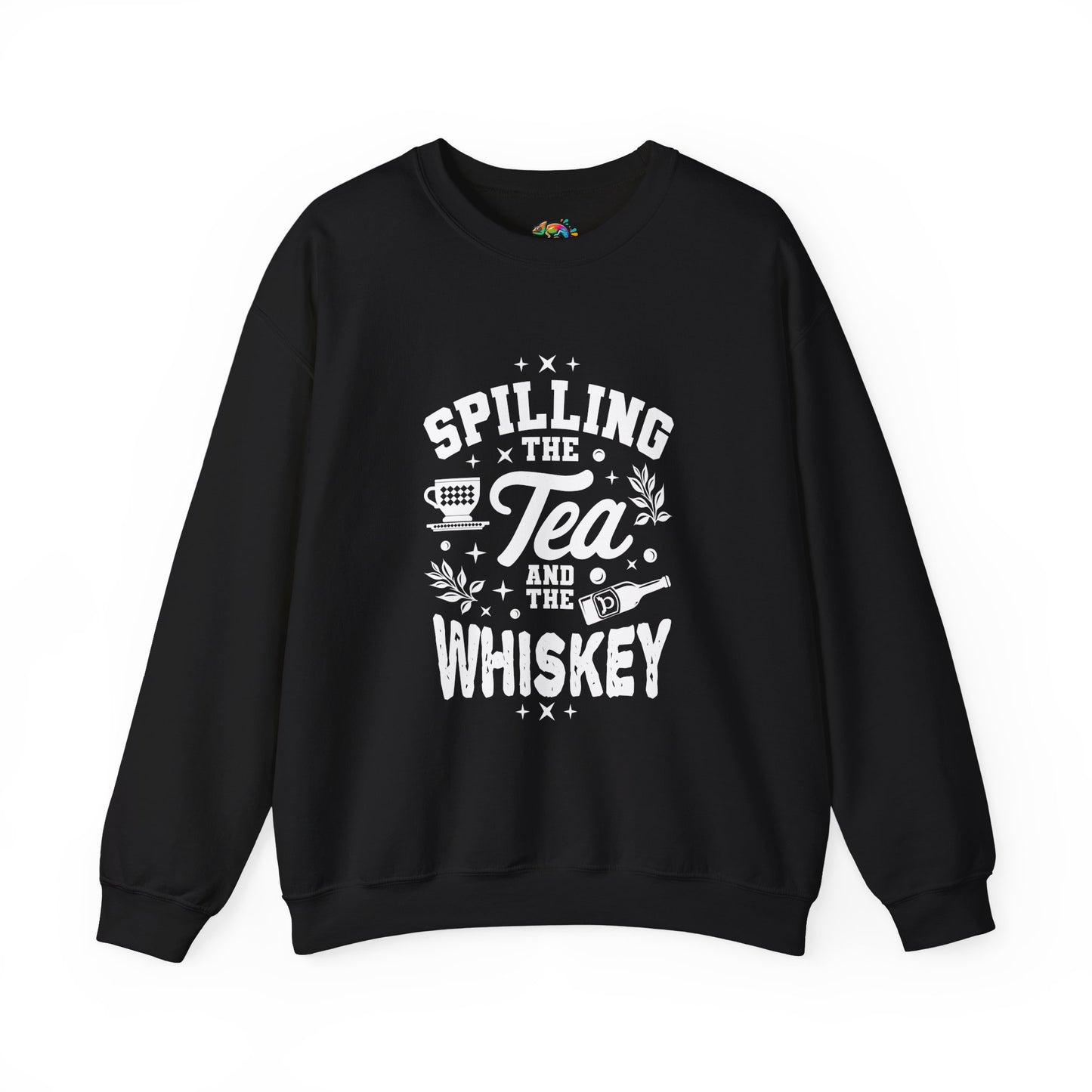 Unisex Heavy Blend™ Crewneck Sweatshirt (Spill Tea & Whiskey)