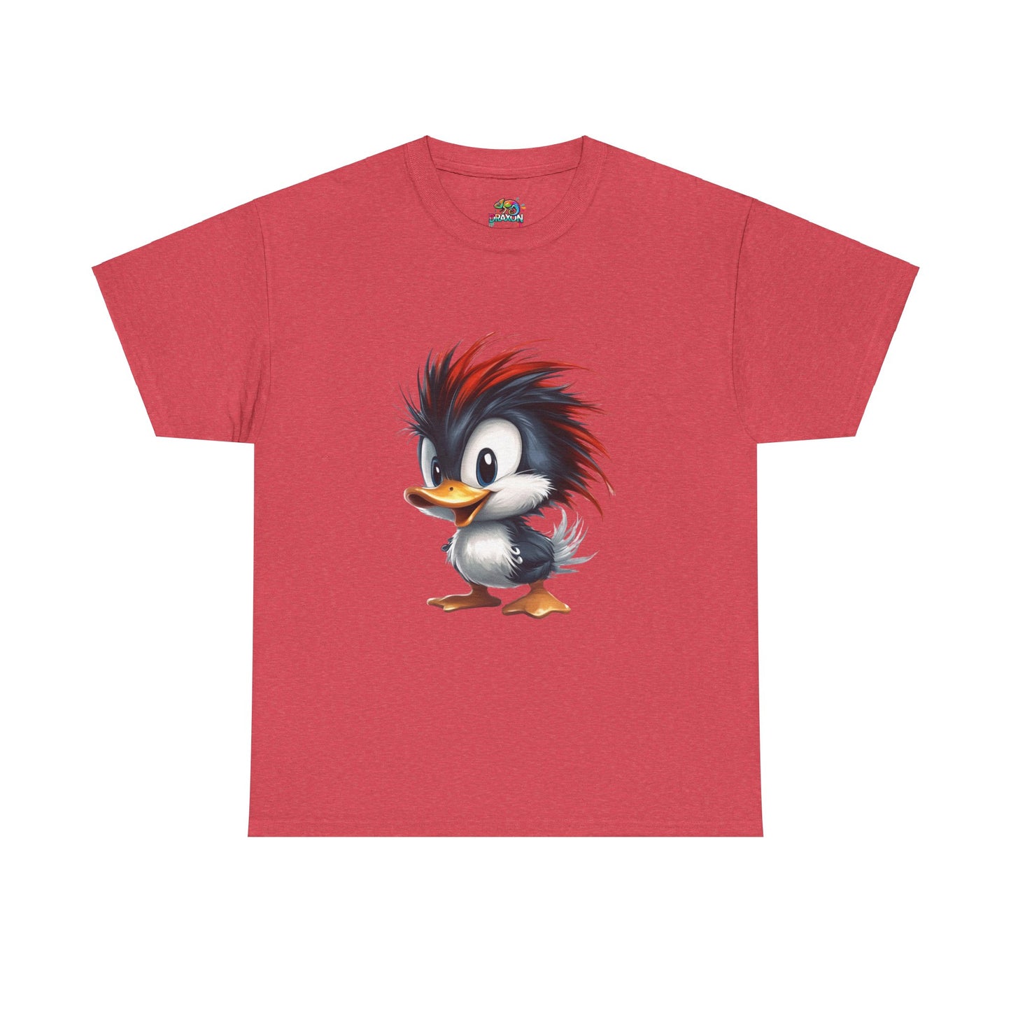 Unisex Heavy Cotton Tee (Red Hair Duck)