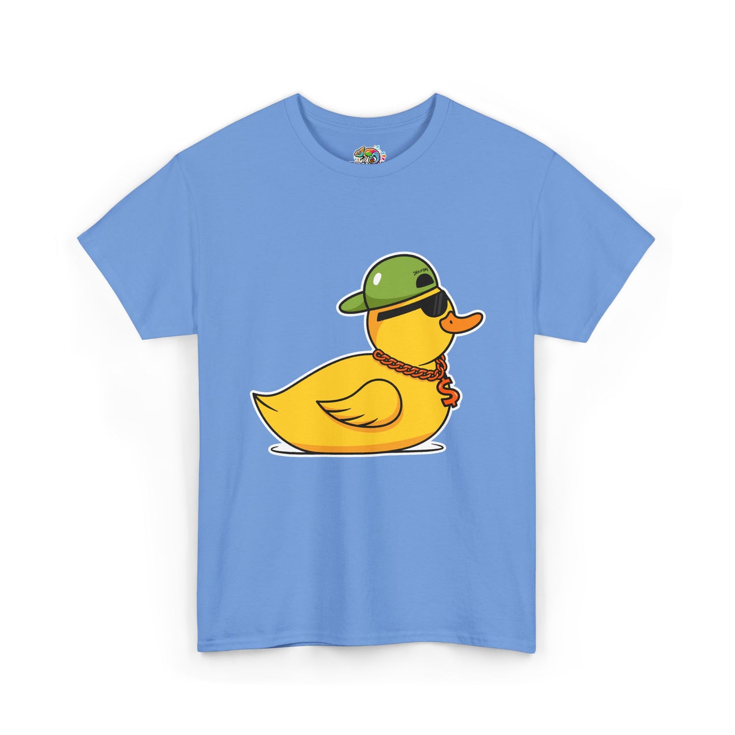 Unisex Heavy Cotton Tee (Gangster Duck)