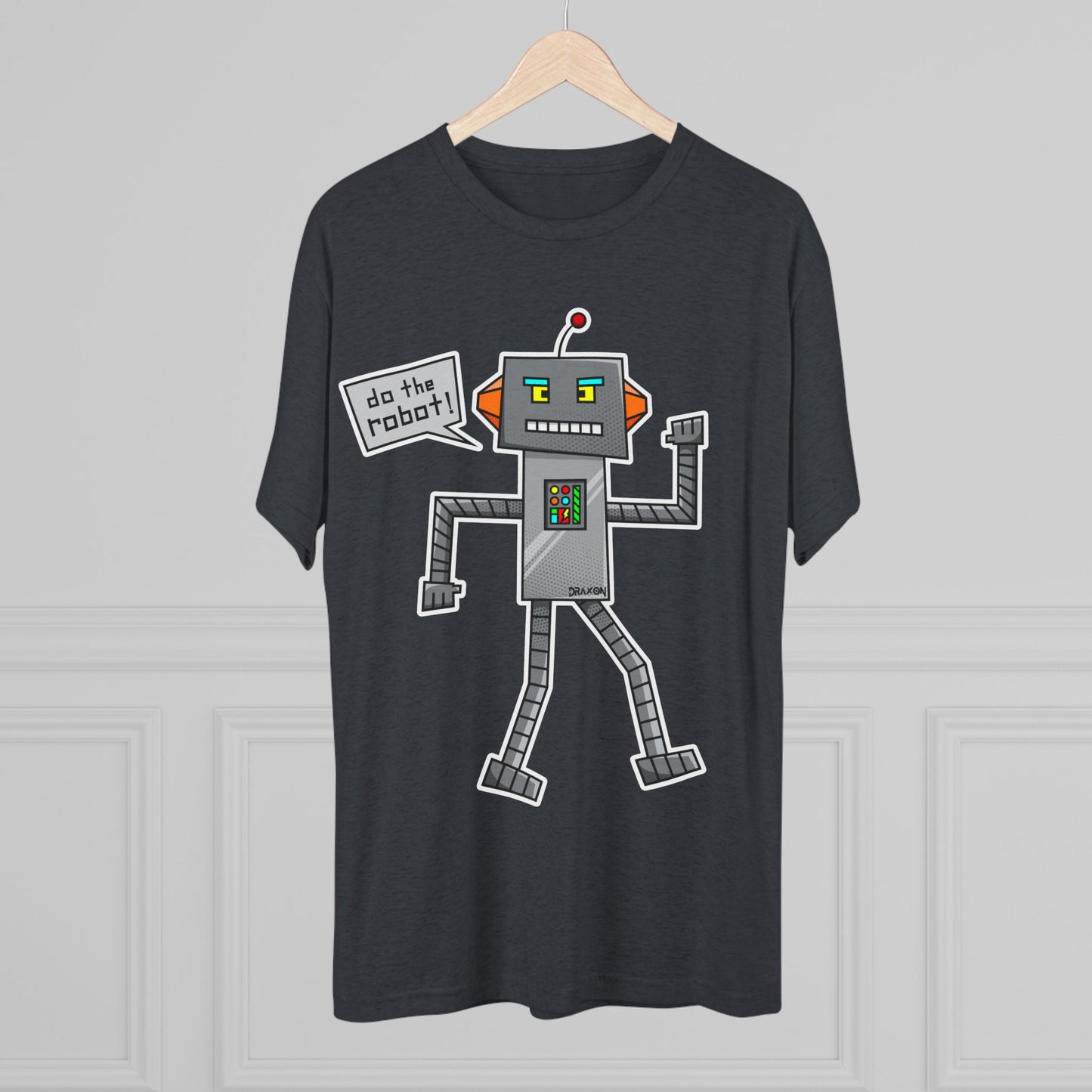 Unisex Tri-Blend Crew Tee (Do the Robot)