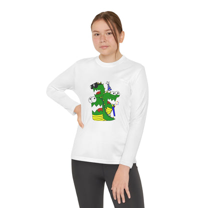 Youth Long Sleeve Competitor Tee (Larry the Snake thing)