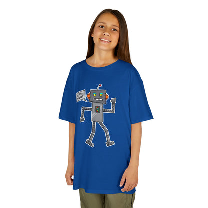 Kids Heavy Cotton T-Shirt (Do the Robot)