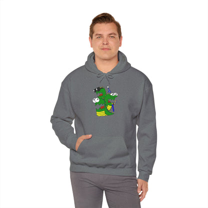 Unisex Heavy Blend™ Hooded Sweatshirt (Larry the Snake thing)