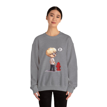 Unisex Heavy Blend™ Crewneck Sweatshirt (Bark Bark)