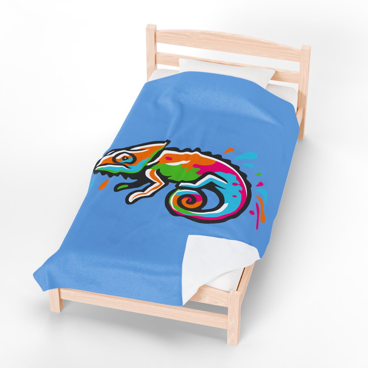Velveteen Plush Blanket (DC Logo)