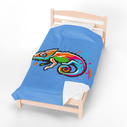 Velveteen Plush Blanket (DC Logo)