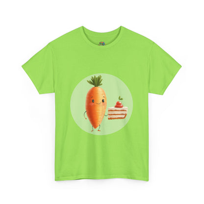 Unisex Heavy Cotton Tee (Carrot Cake)