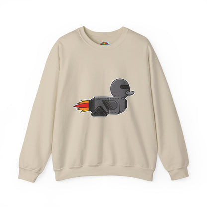 Unisex Heavy Blend™ Crewneck Sweatshirt (Robot Duck)
