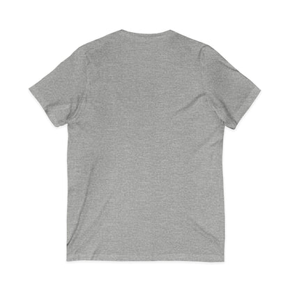 V-Neck Tee — Cute Bride & Groom Duck Couple Shirt (Wedding Ducks)