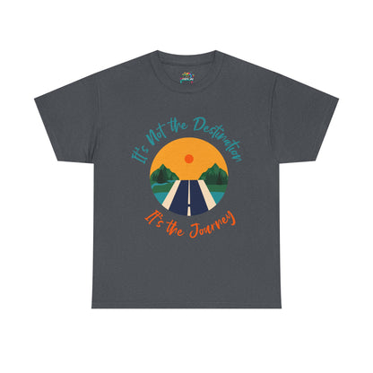 Unisex Heavy Cotton Tee (It's not Destination, It's Journey)