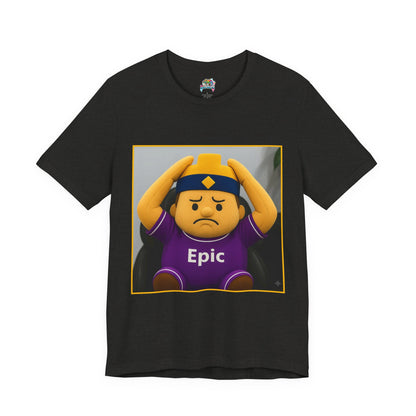 Epic Tee - Casual Unisex Jersey Short Sleeve Shirt with Playful Design (CLASH)