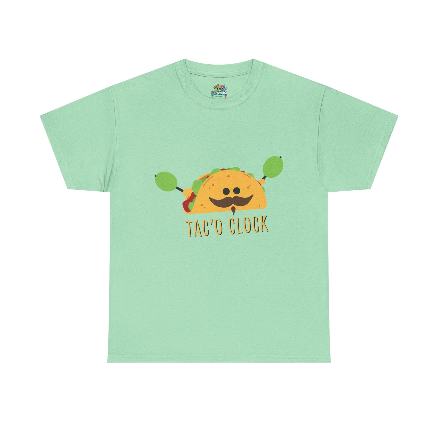 Unisex Heavy Cotton Tee (Tac'O Clock)