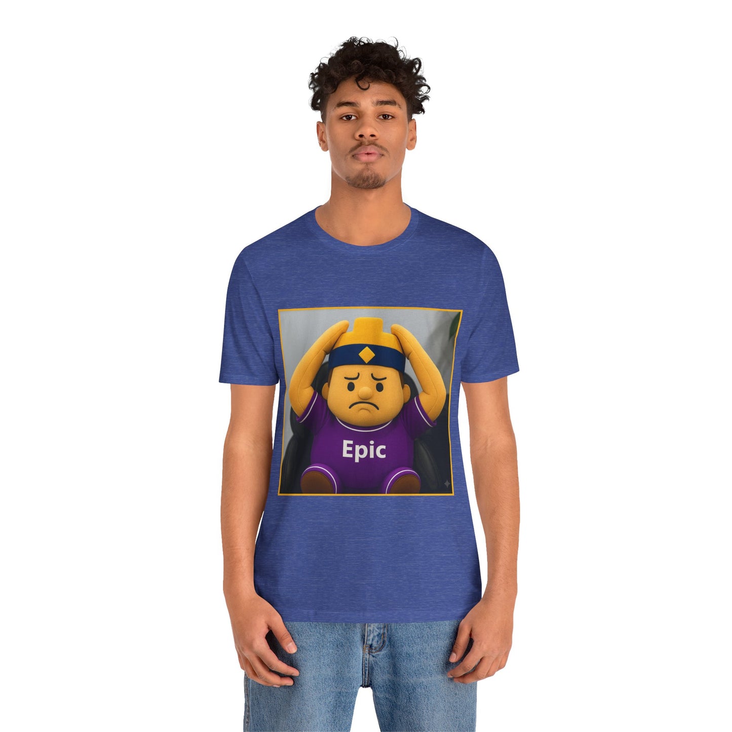 Epic Tee - Casual Unisex Jersey Short Sleeve Shirt with Playful Design (CLASH)