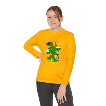 Youth Long Sleeve Competitor Tee (Larry the Snake thing)