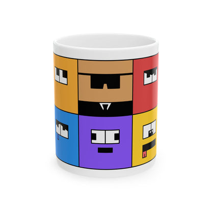 Ceramic Mug - 11oz & 15oz (Emotion Blocks)