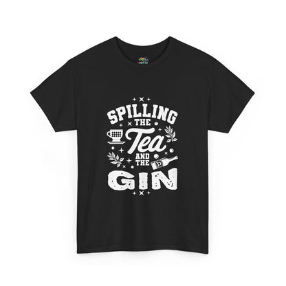 Unisex Heavy Cotton Tee (Spill Tea & Gin)