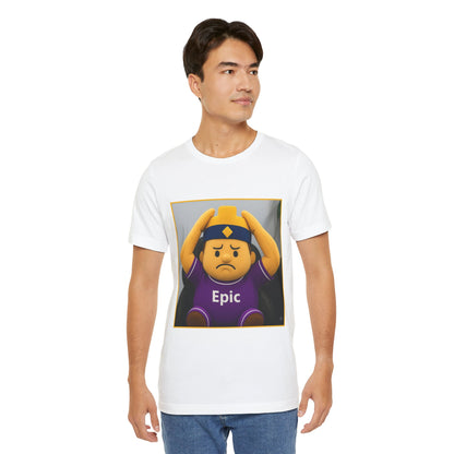 Epic Tee - Casual Unisex Jersey Short Sleeve Shirt with Playful Design (CLASH)